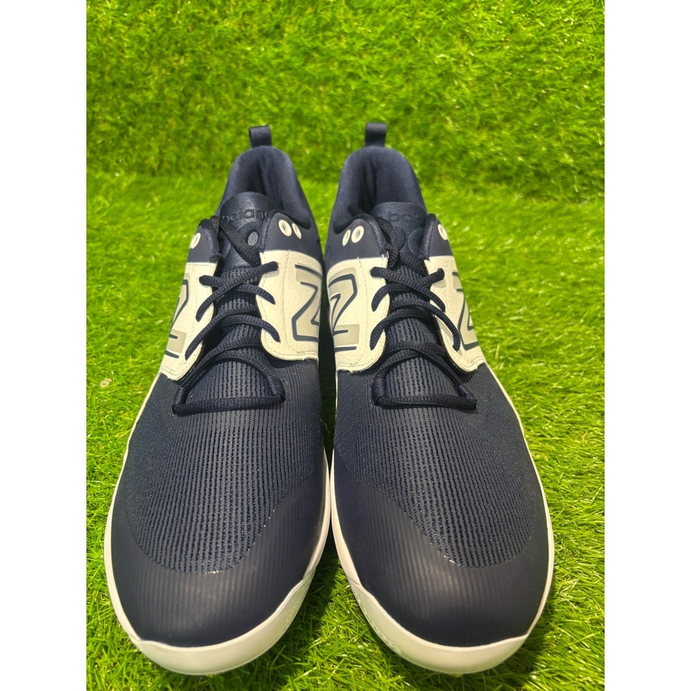 New Balance Fresh Foam 3000v6 Men's 15 Metal Baseball Cleats Navy White L3000TN6 - Picture 2 of 6